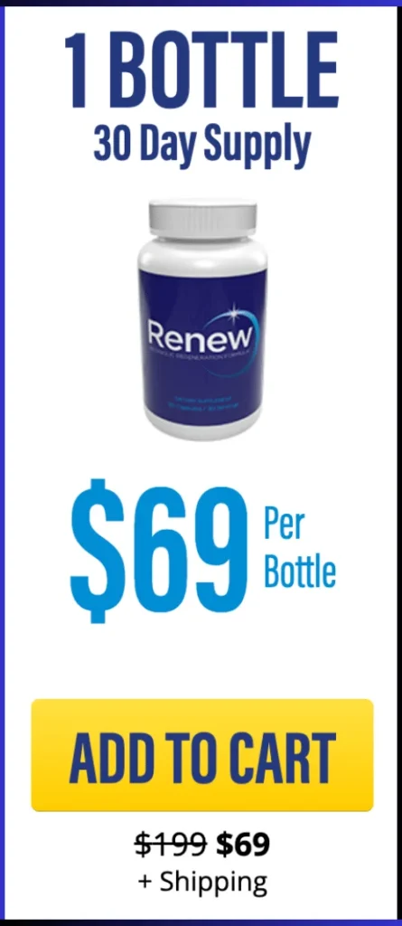 Renew-1 Bottle Pricing